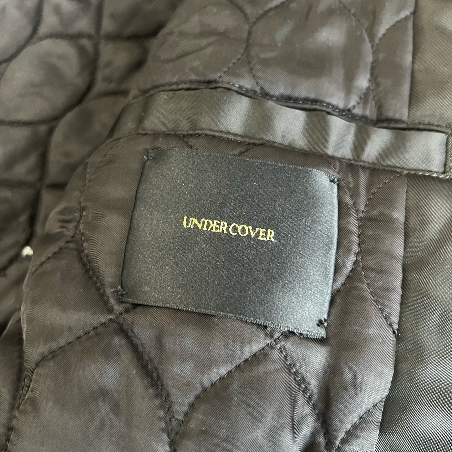 Undercover Michael Borremans Black Mould Parka AW16 SZ 3