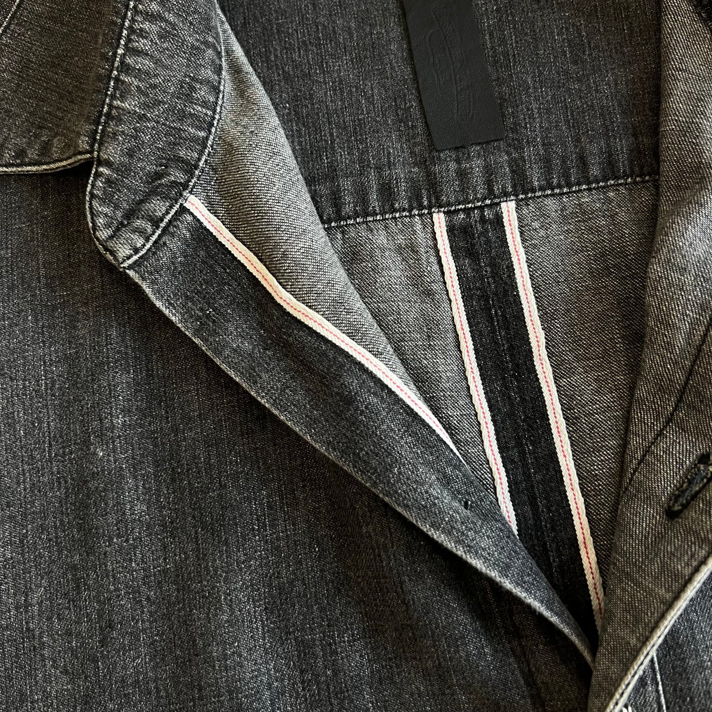 Chrome Hearts Loose Ends Selvedge Denim Button-up SZ S