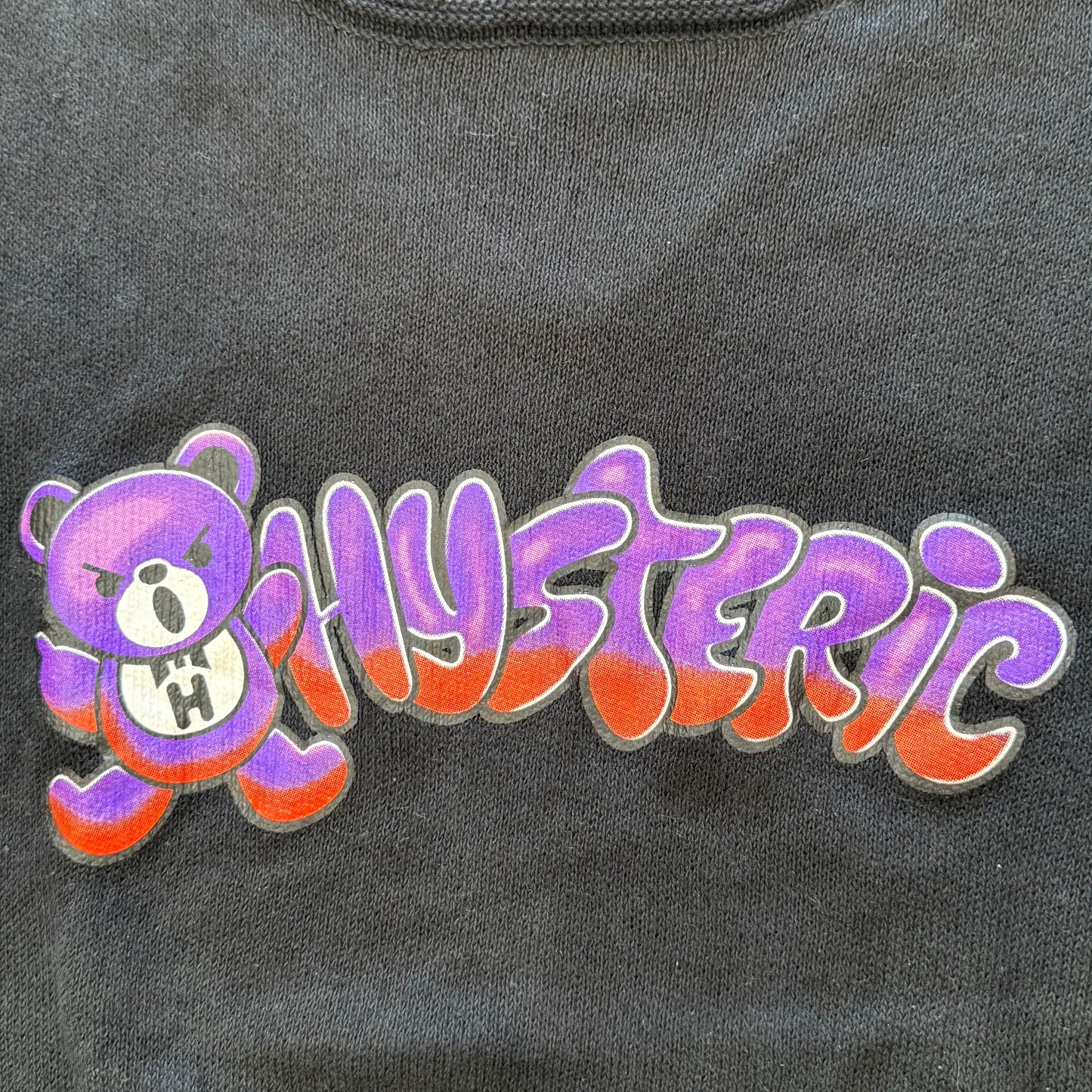 Hysteric Glamour Graffiti Logo Sweater Sz Free