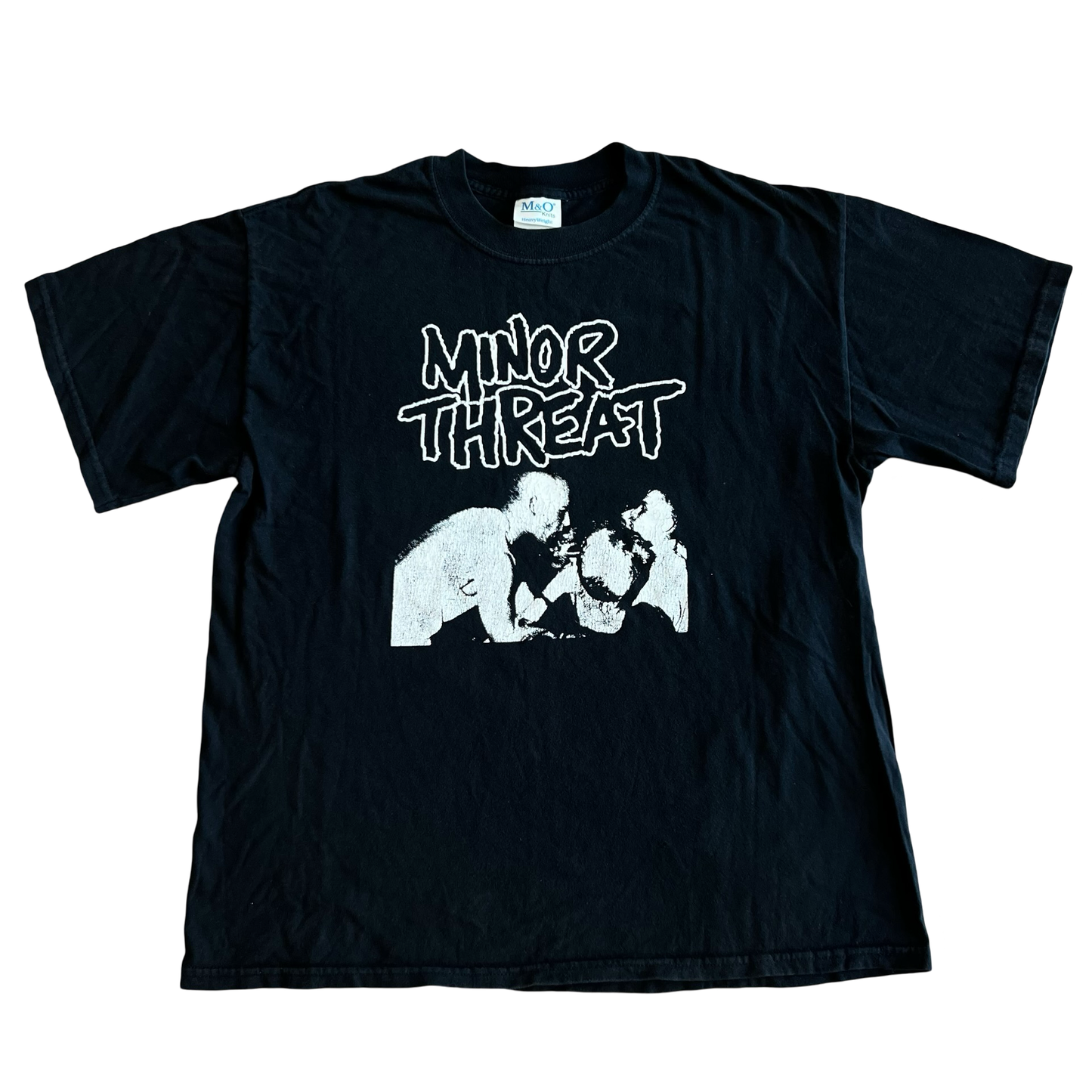 Vintage Y2K Minor Threat Straight Edge T-Shirt SZ L
