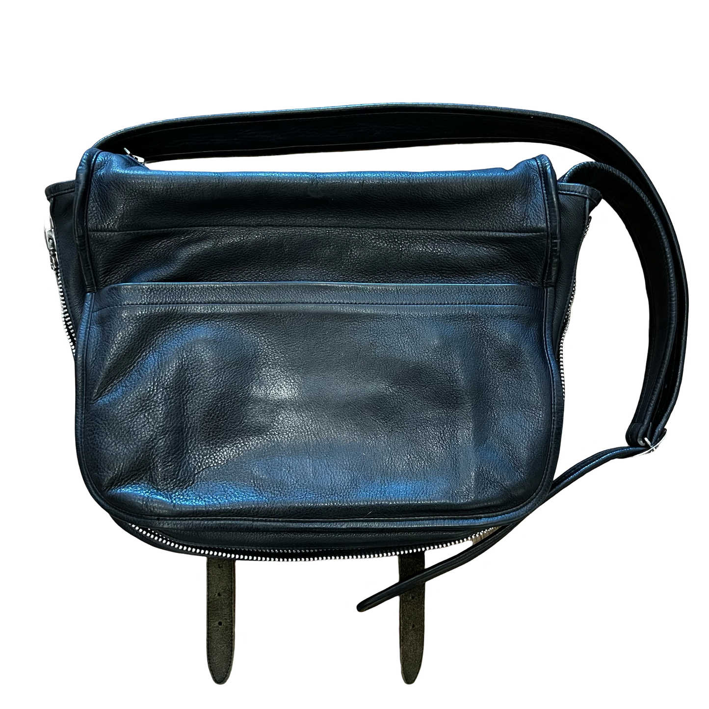 Chrome Hearts Gunslinger Leather Messenger Bag