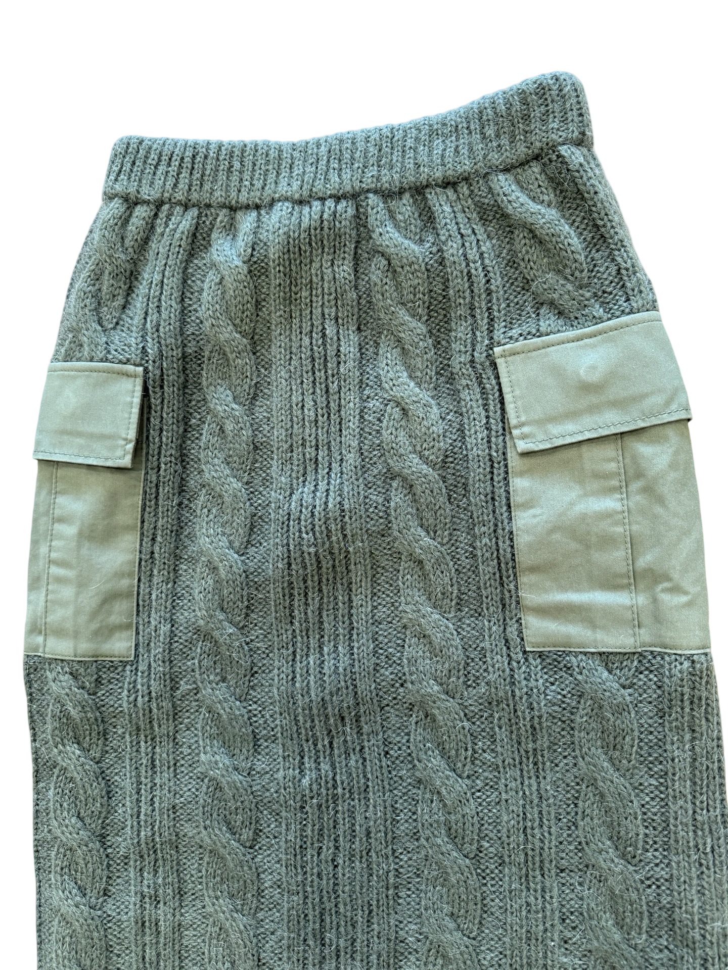 Hysteric Glamour Cable Knit Cargo Skirt Sz Small