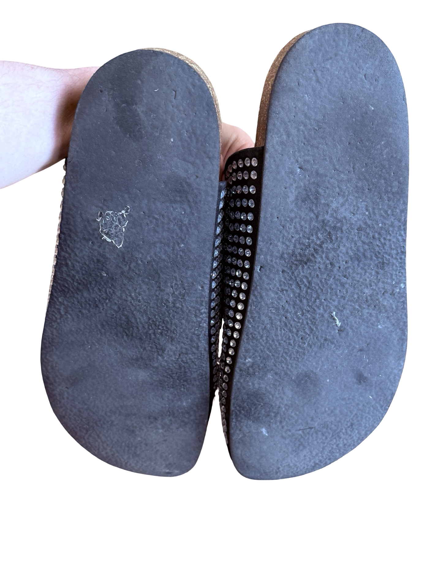 J.W. Anderson Crystal Leather Mules SZ 46