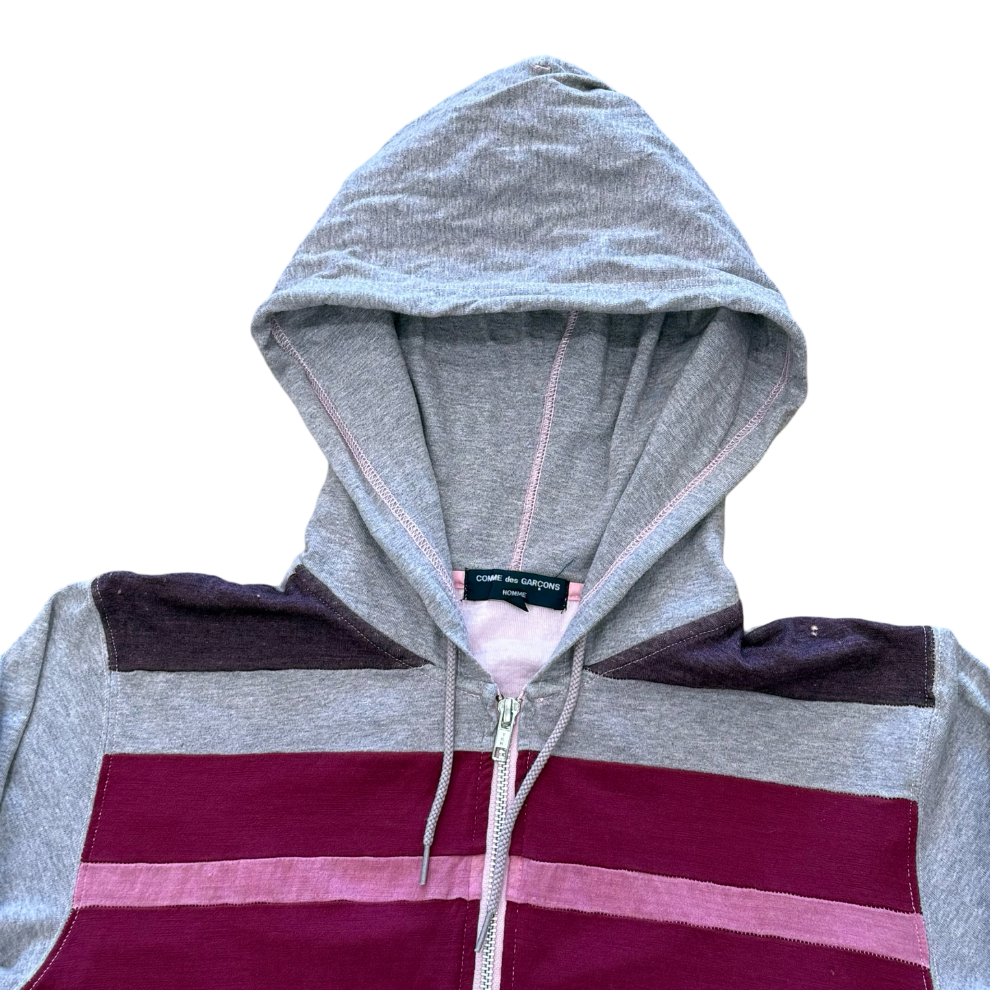 Comme des garçons Reconstructed Hoodie Sz Medium