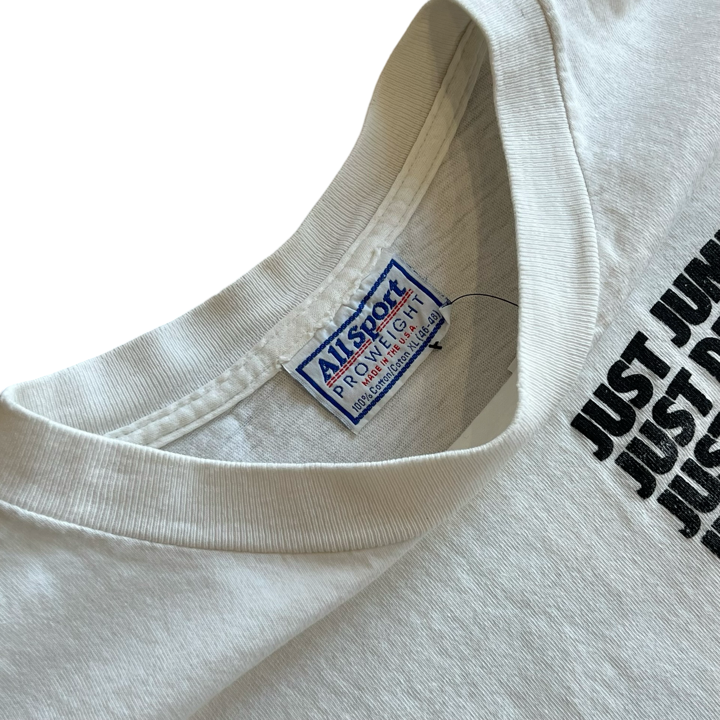 Vintage 90s Just Do Me Nike Sex Parody T-Shirt SZ XL