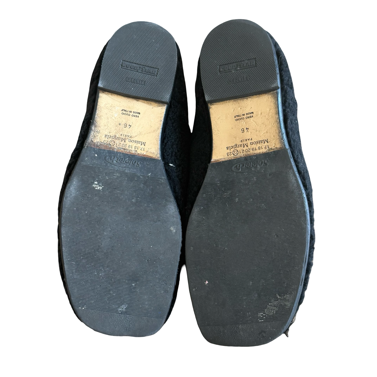 Margiela Shearling Tabi SZ 46