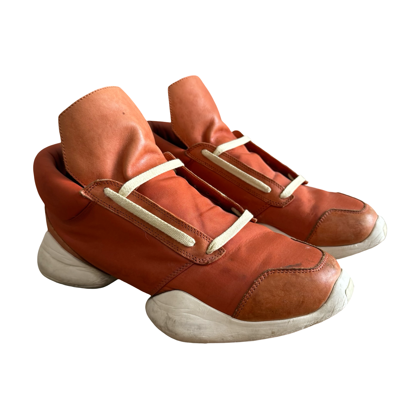Rick Owens x Adidas Orange Runner SZ 10