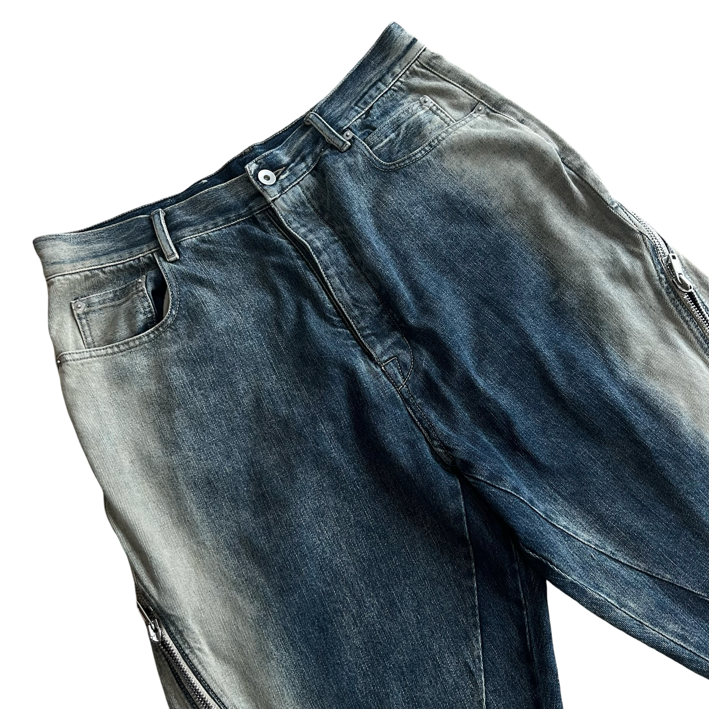 Rick Owens Mineral Degrade Banana Bolans SZ 34
