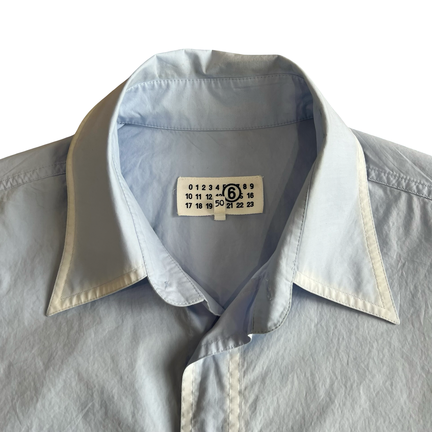 Margiela MM6 Faded Seam Button-up SZ 50