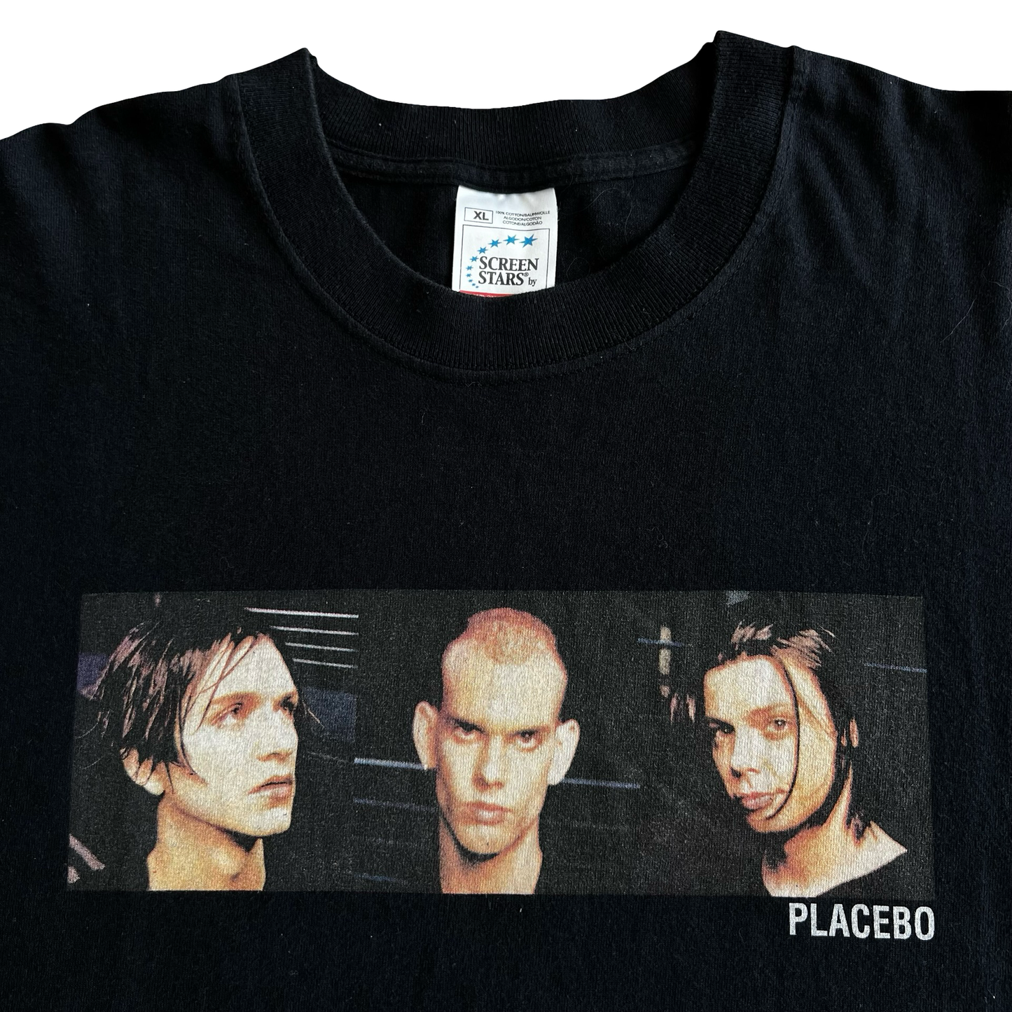 Vintage 2000 Placebo Band Photo T-Shirt SZ XL