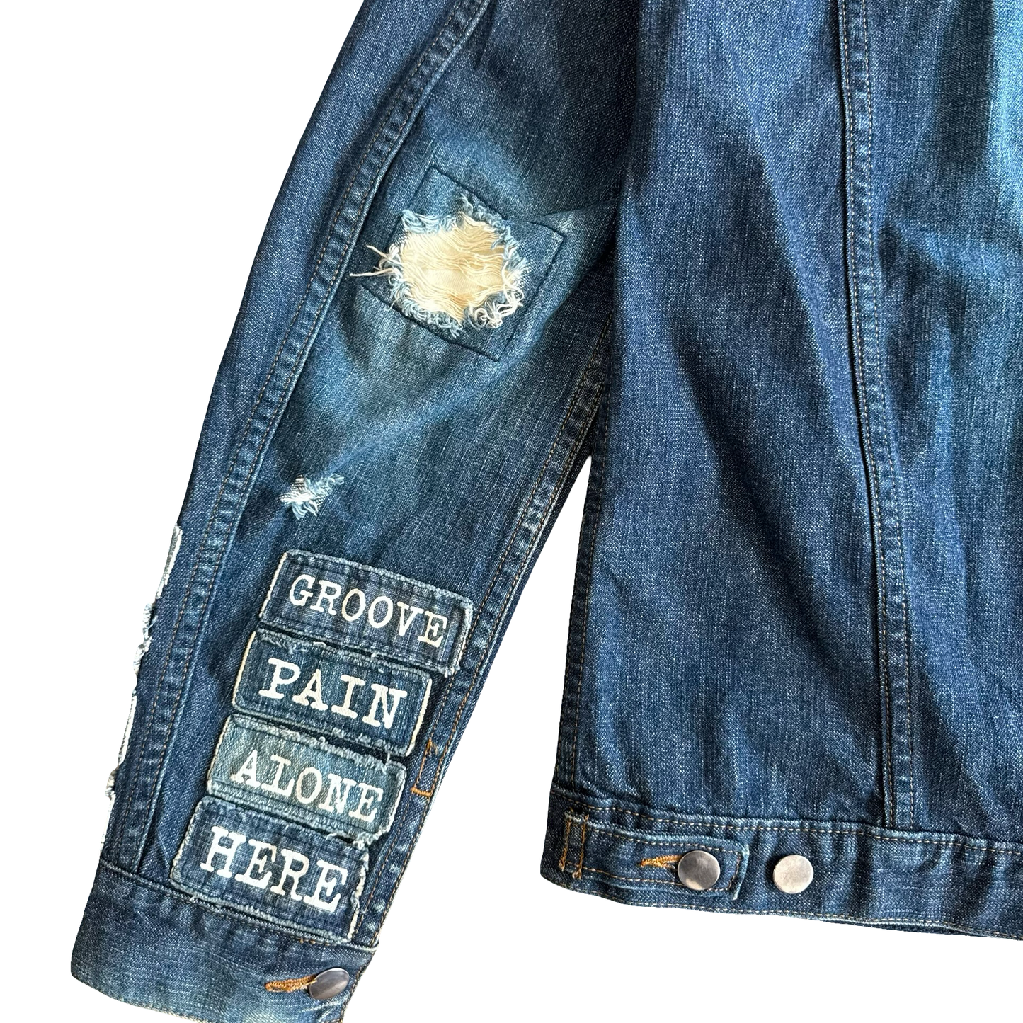 Number (N)ine Poem Denim Jacket SS02 SZ 3