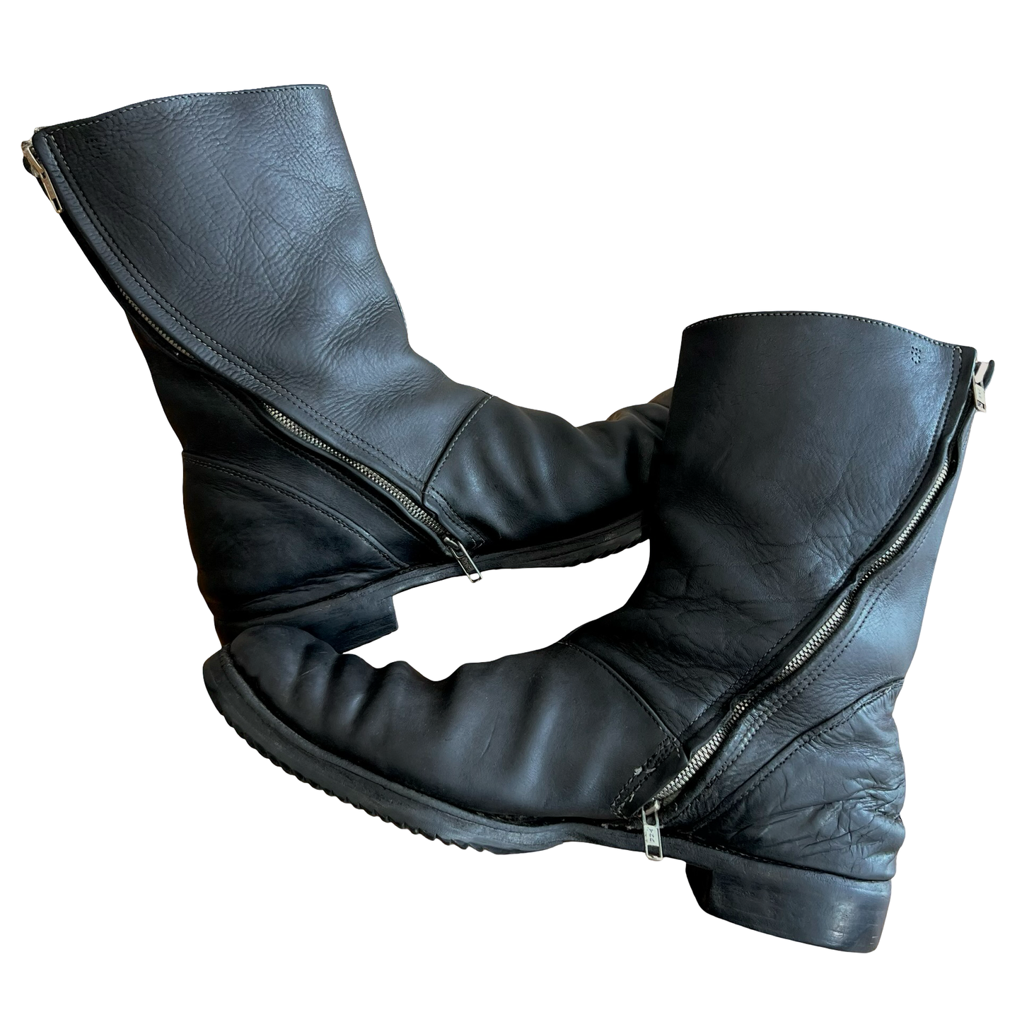 Carol Christian Poell Side Zip Boots CCP Sz 11