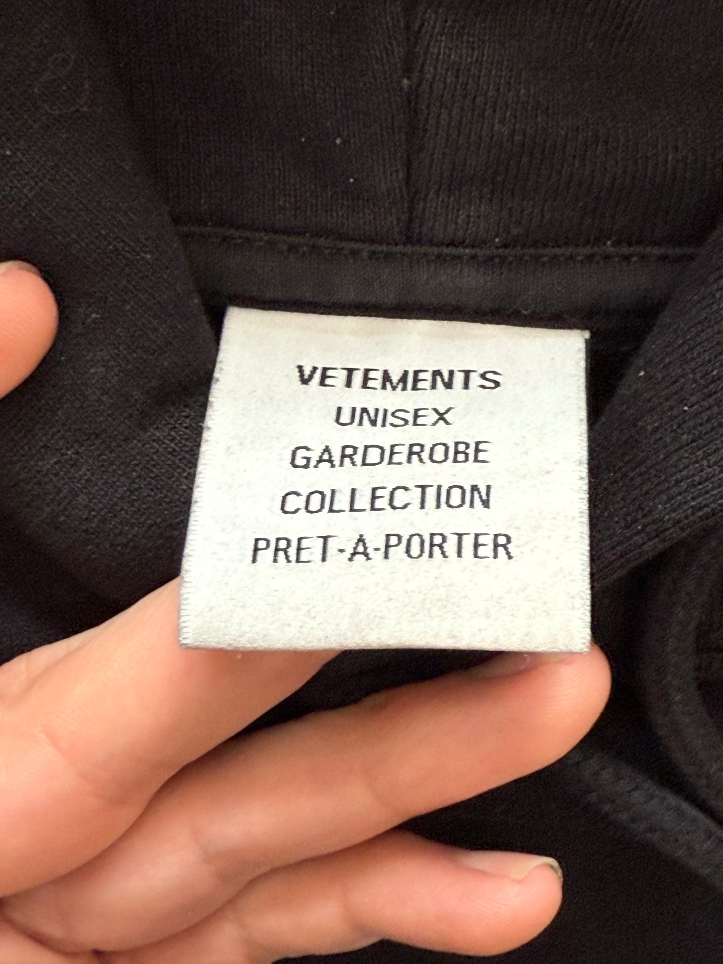 Vetements ‘Ecstasy’ Hoodie Sz OS