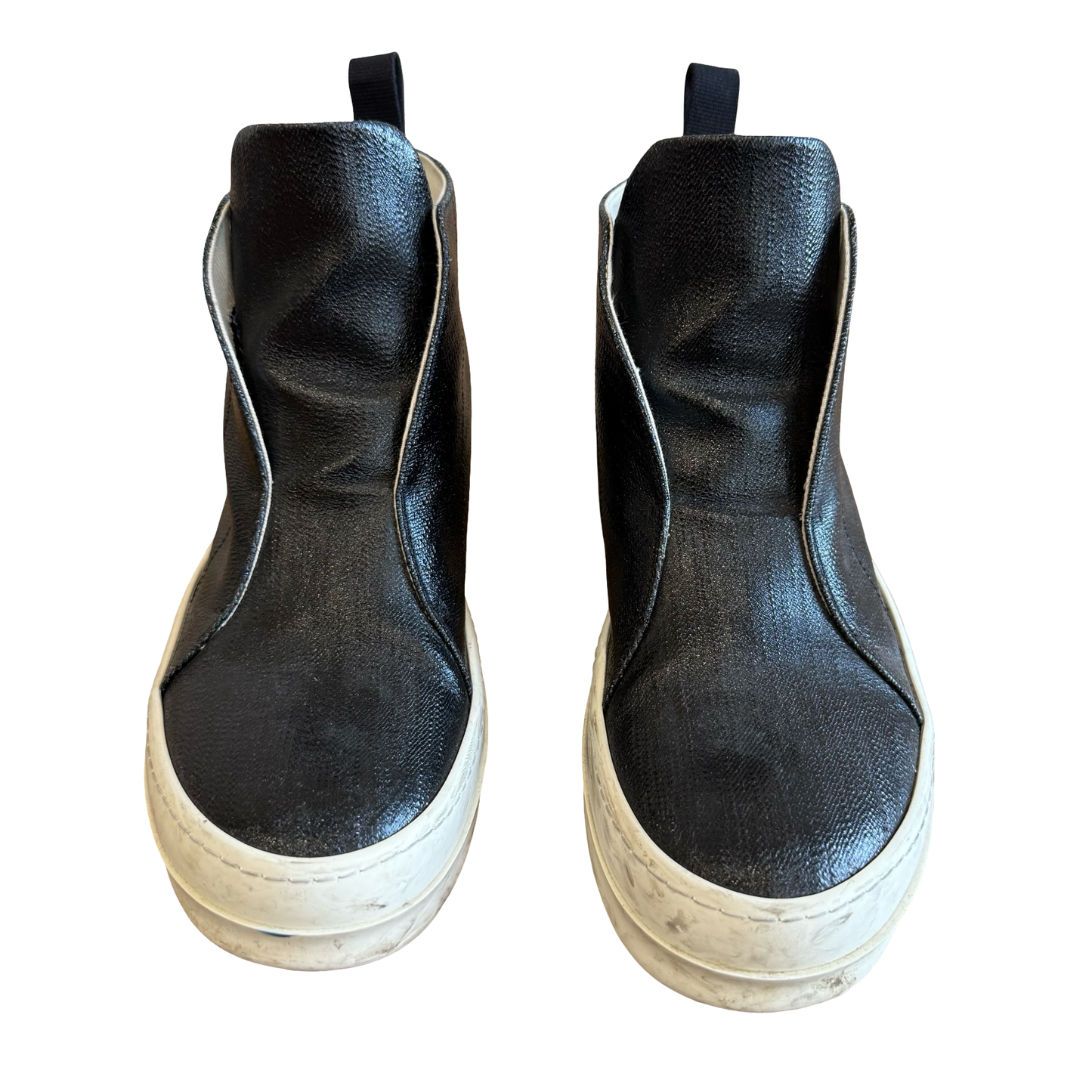 Rick Owens Waxed Canvas Island Dunks SZ 43