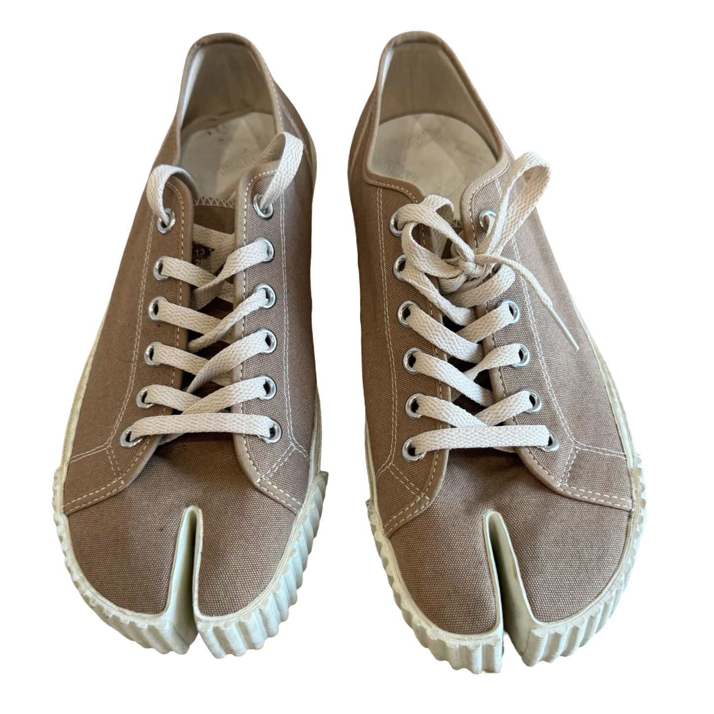 Margiela Canvas Tabi Sneakers Sz 43.5