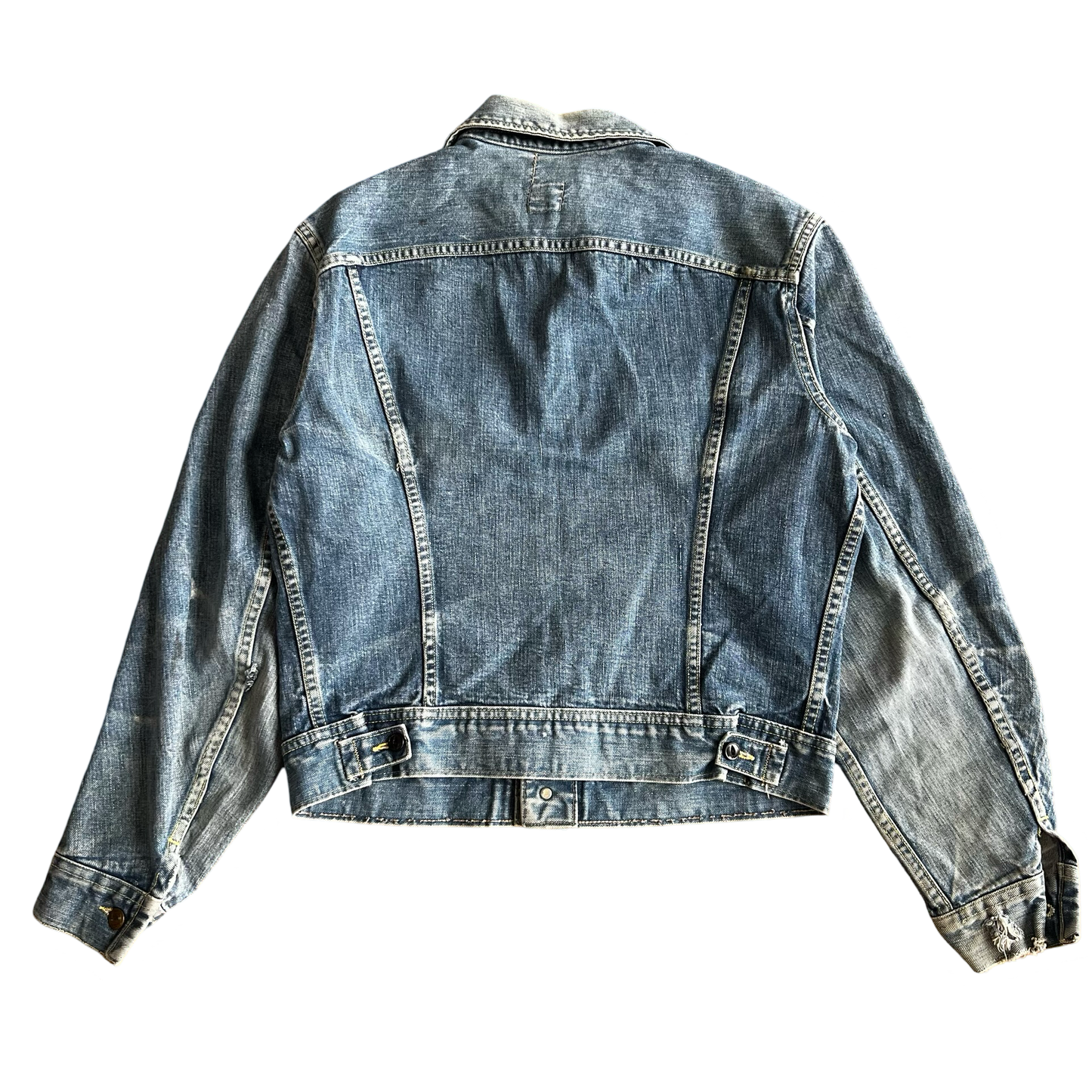 Vintage 1960s Lee Riders 101-J Jean Jacket SZ 42 Long