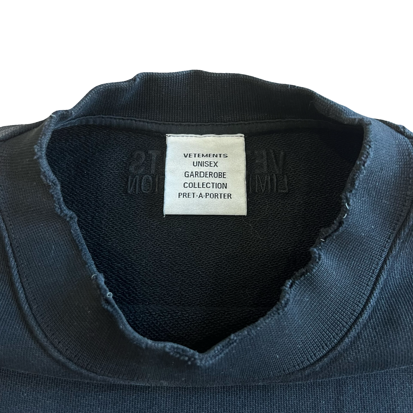 Vetements’ Reincarnation Services’ Crewneck SZ XS