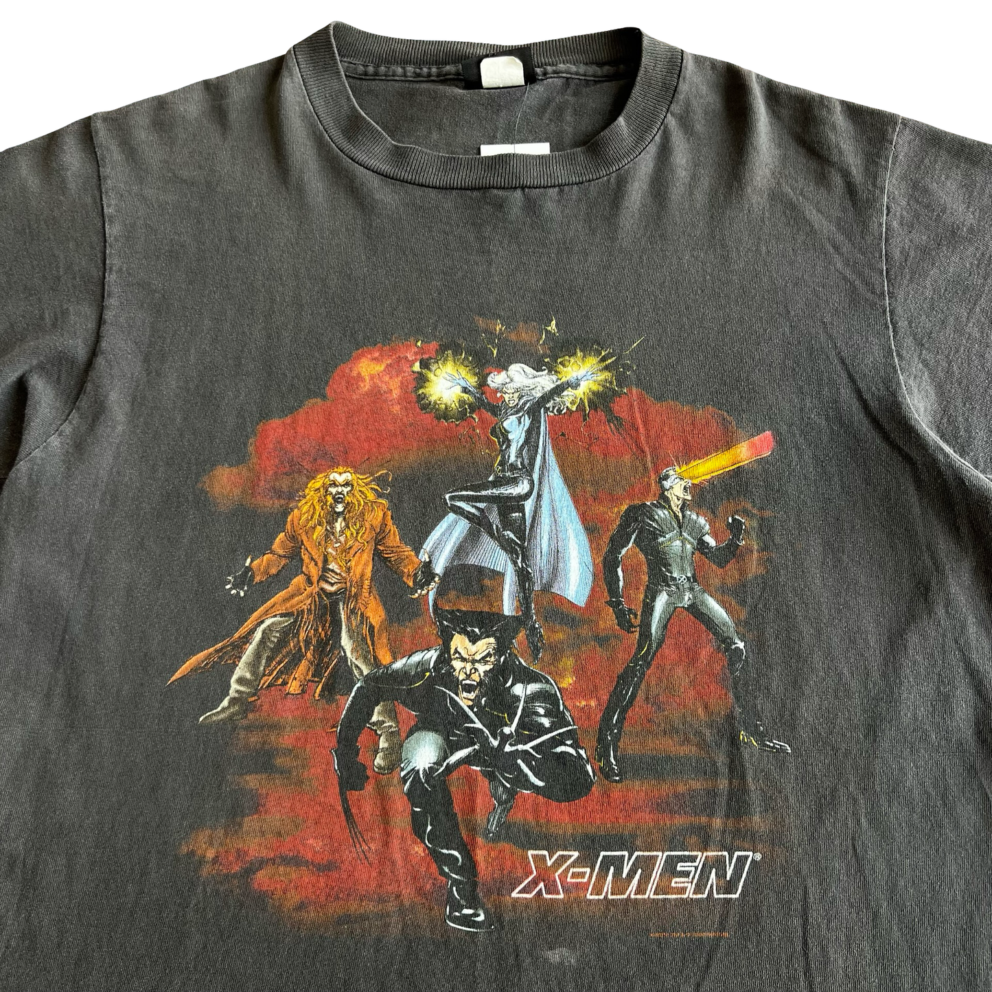Vintage X-Men Wolverine Storm Cyclops Sabertooth T-Shirt Sz Medium
