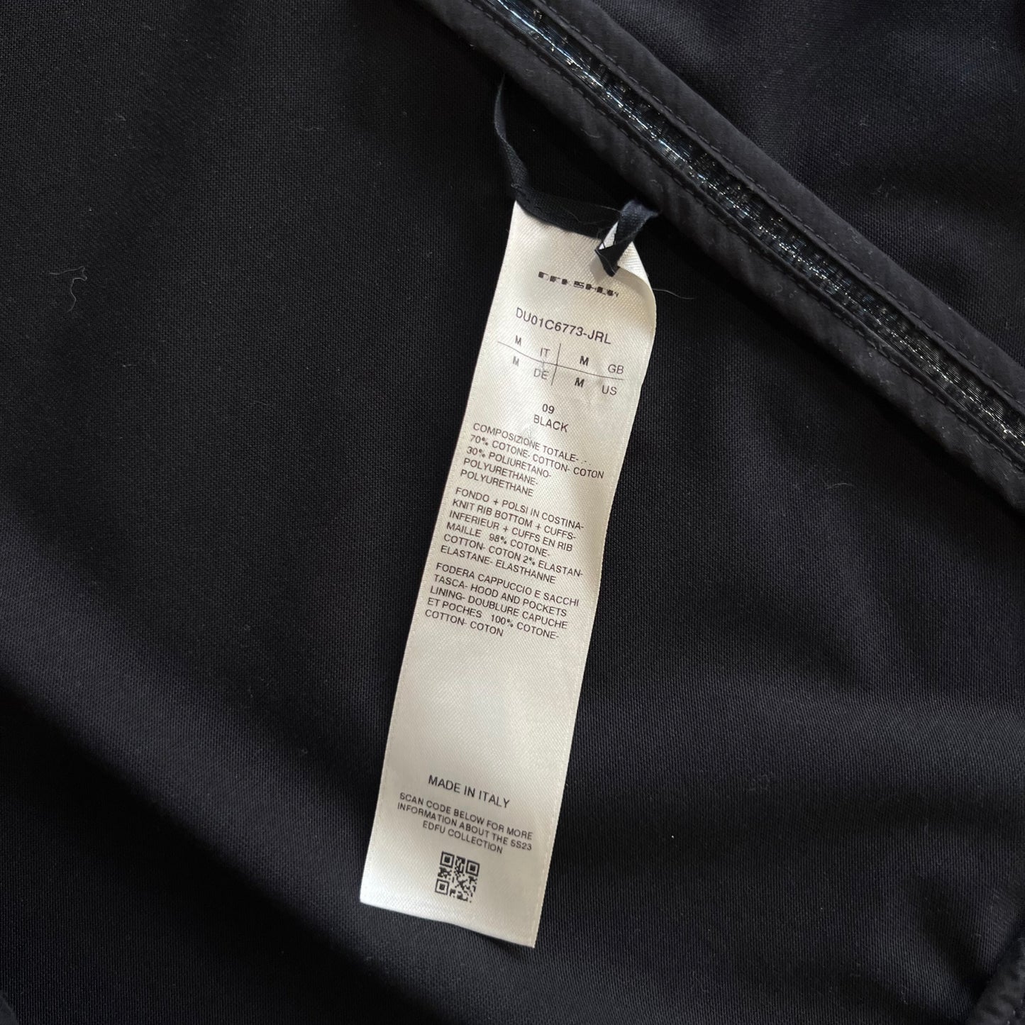Rick Owens Polyurethane Gimp Hoodie SZ M