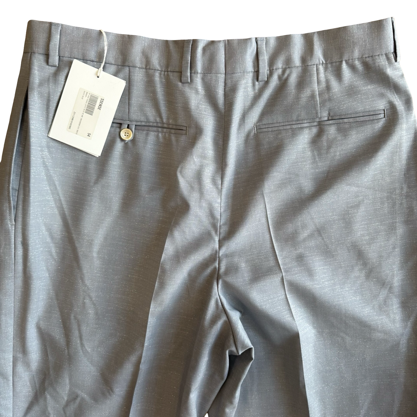 Acne Studios Dusty Blue Glitter Trousers SZ 54