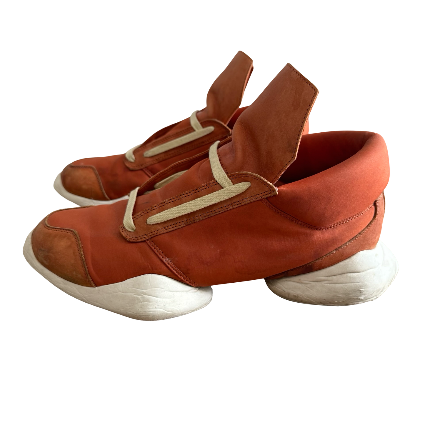 Rick Owens x Adidas Orange Runner SZ 10