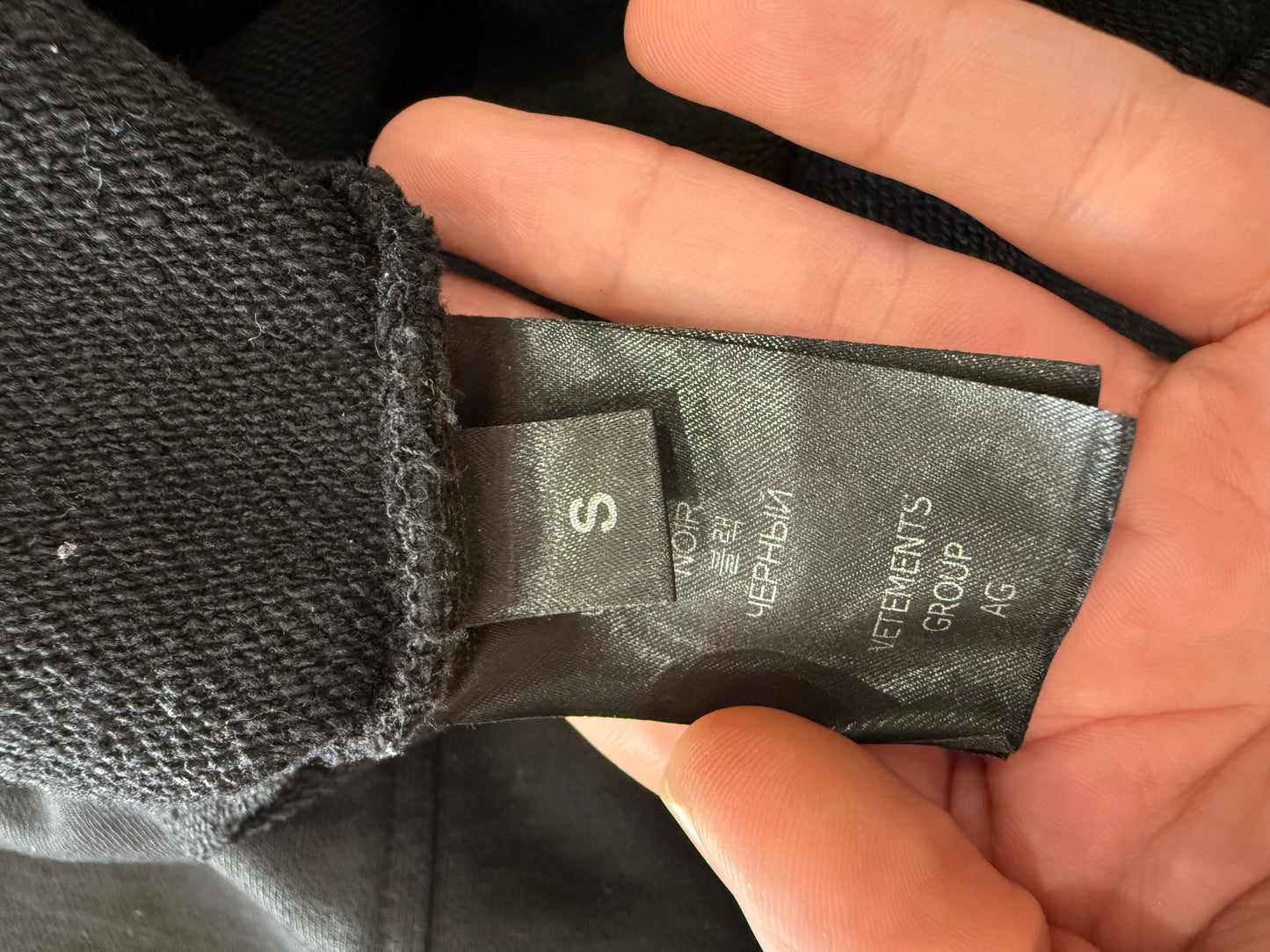 Vetements ‘Ecstasy’ Hoodie Sz OS