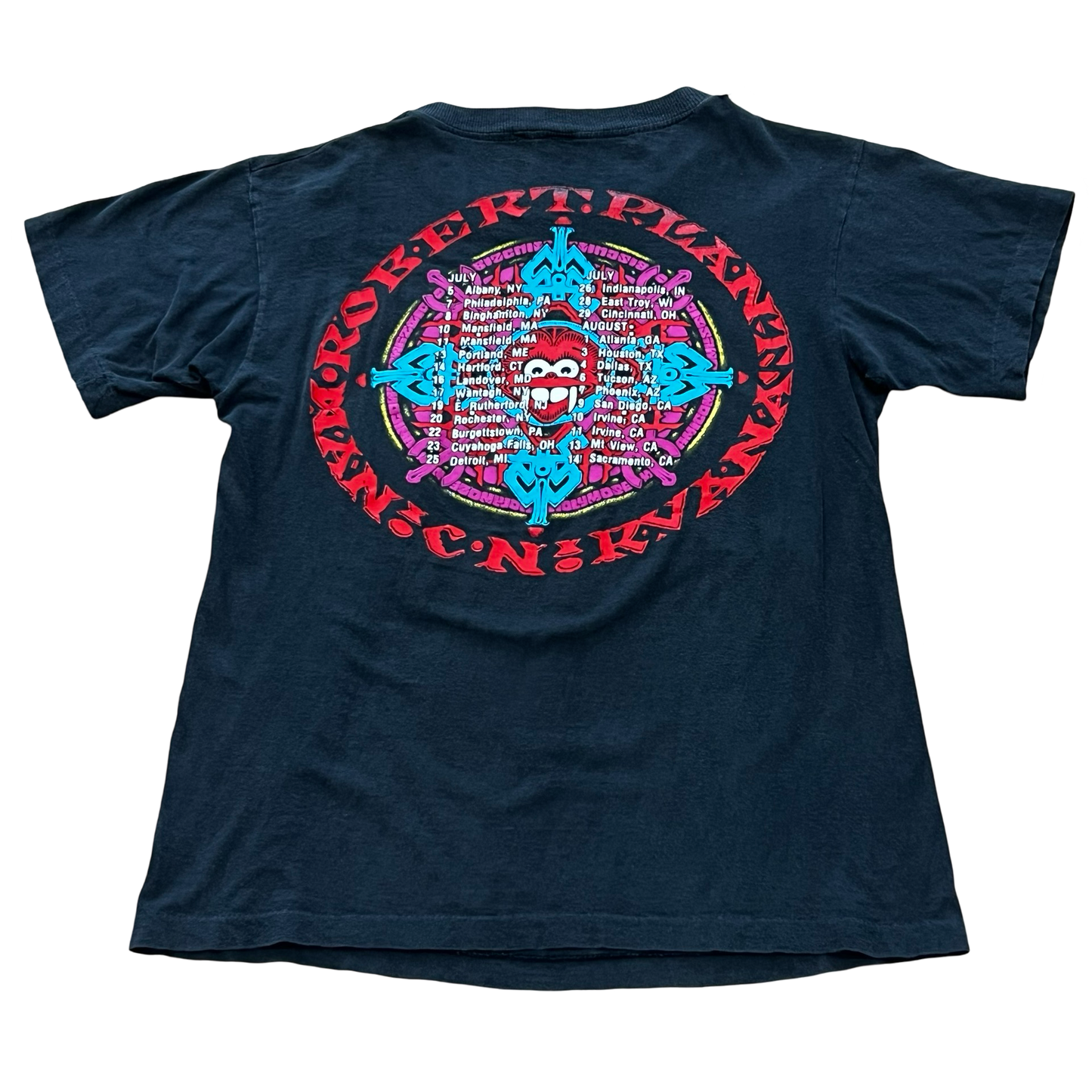 Vintage Robert Plant 1990 Tour T-Shirt SZ M