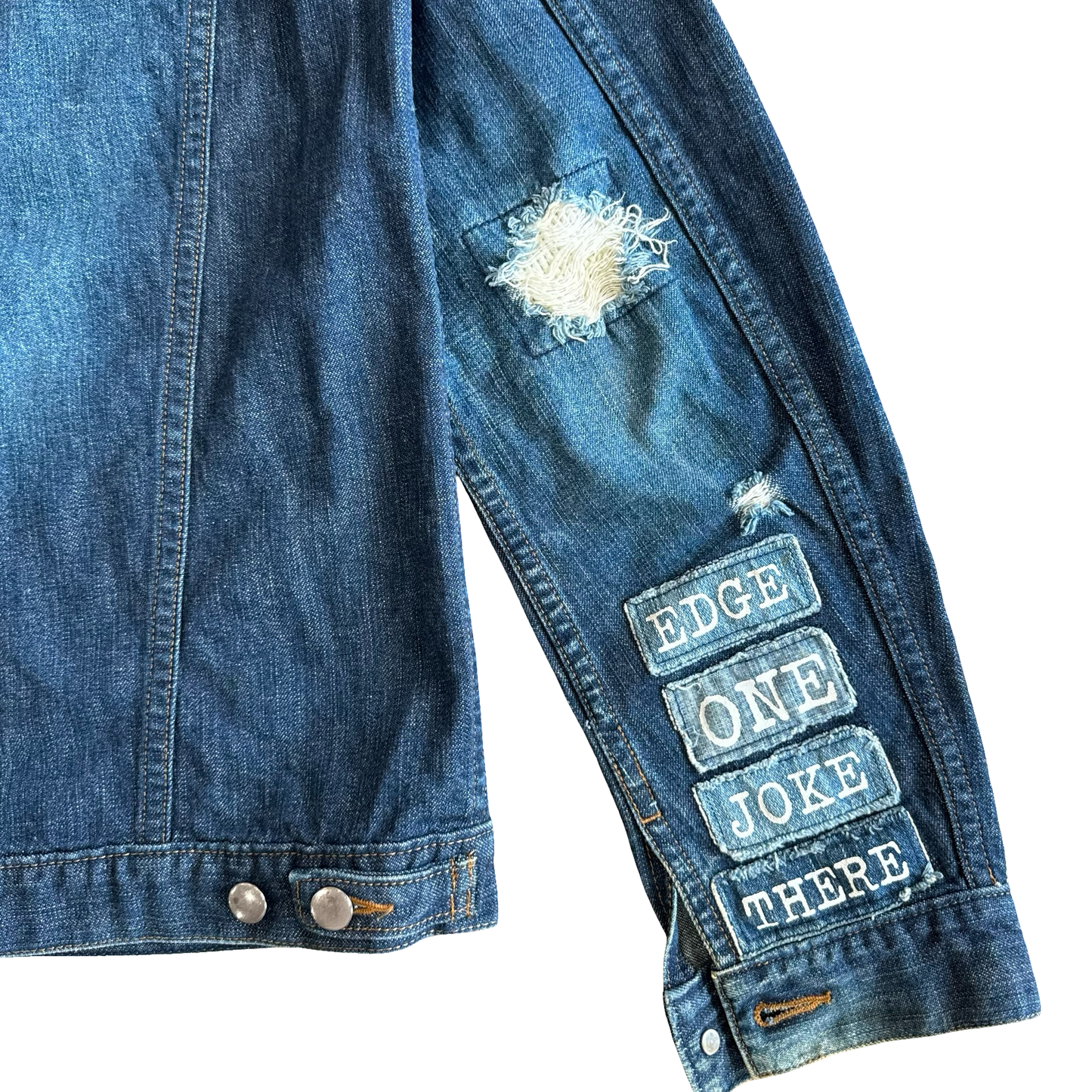 Number (N)ine Poem Denim Jacket SS02 SZ 3