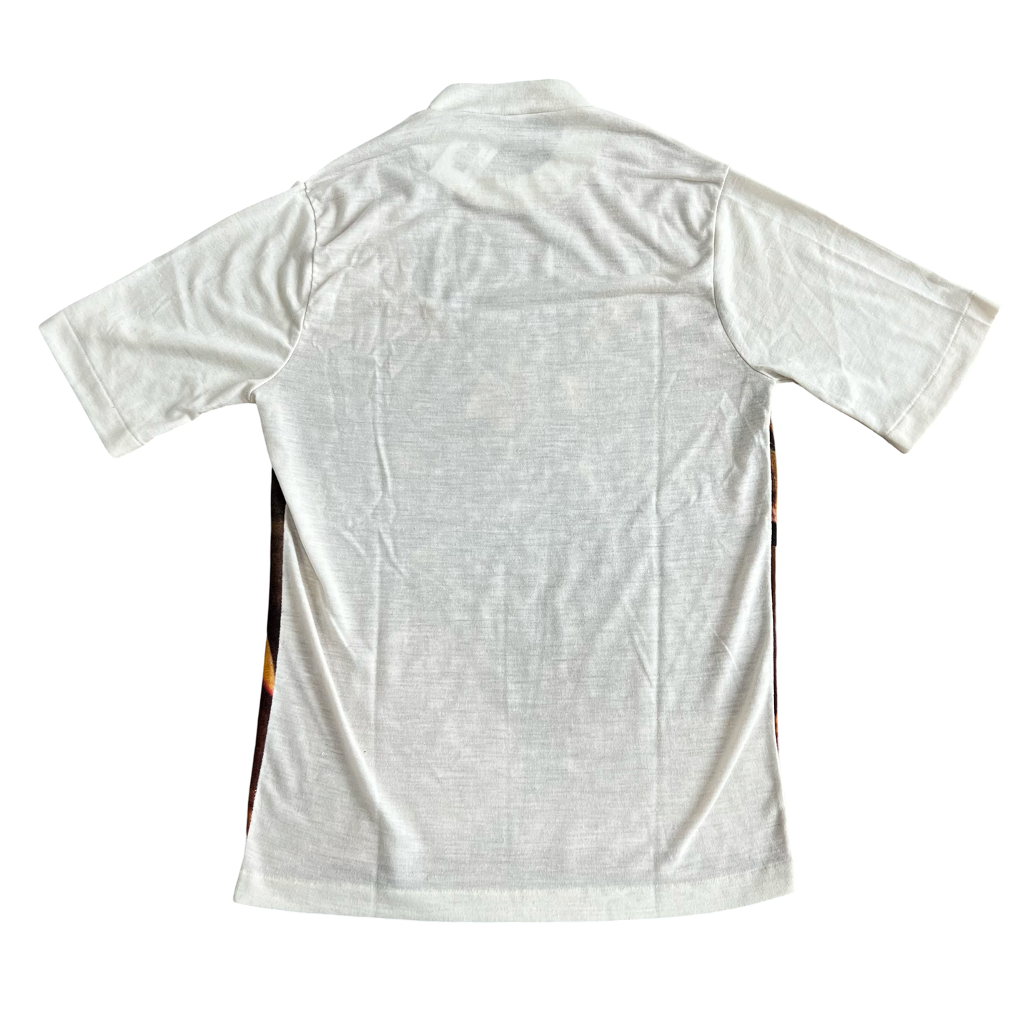 Vintage 70s Full Print Motorcycle T-Shirt SZ S