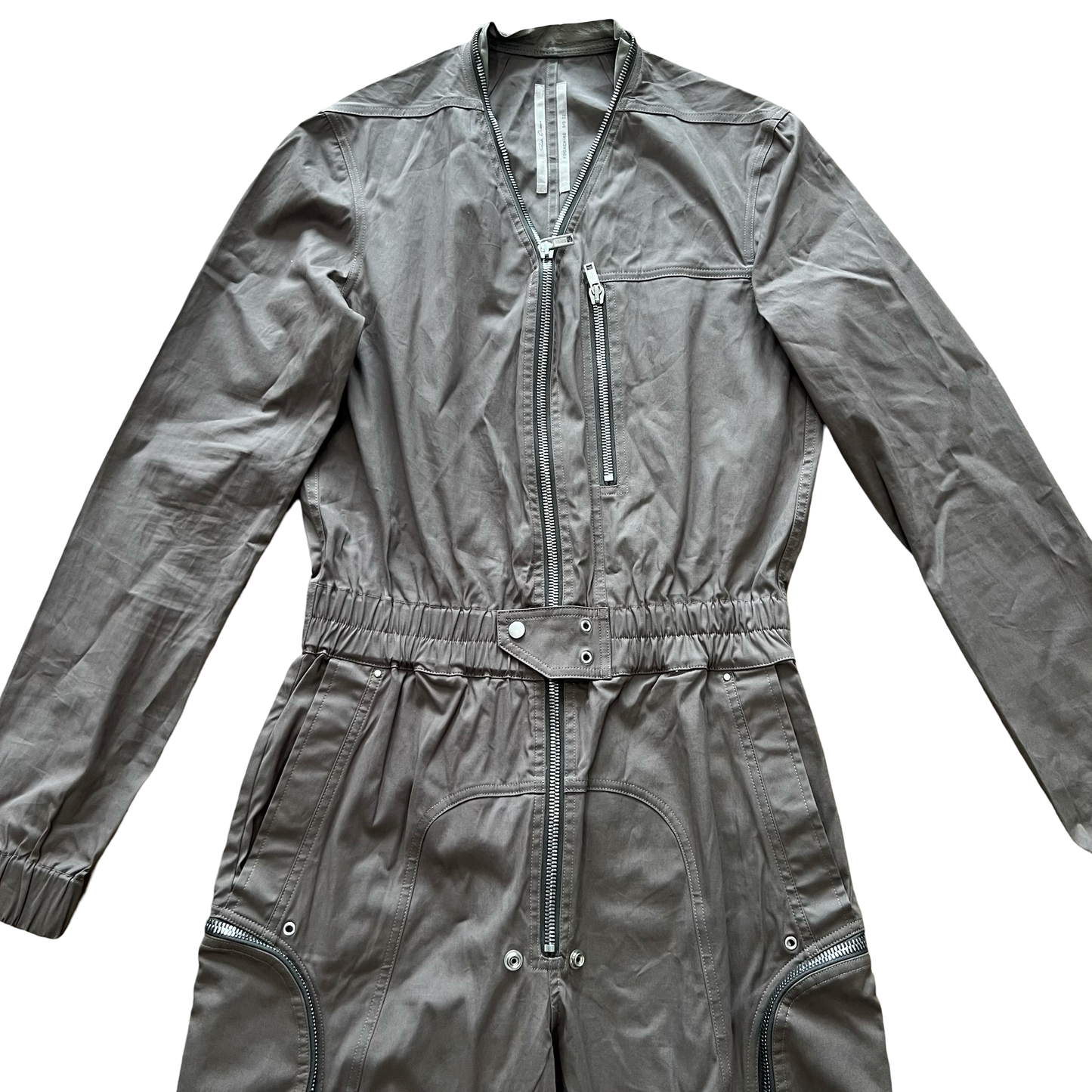 Rick Owens Larry Flight Suit Dust SS22 SZ 48