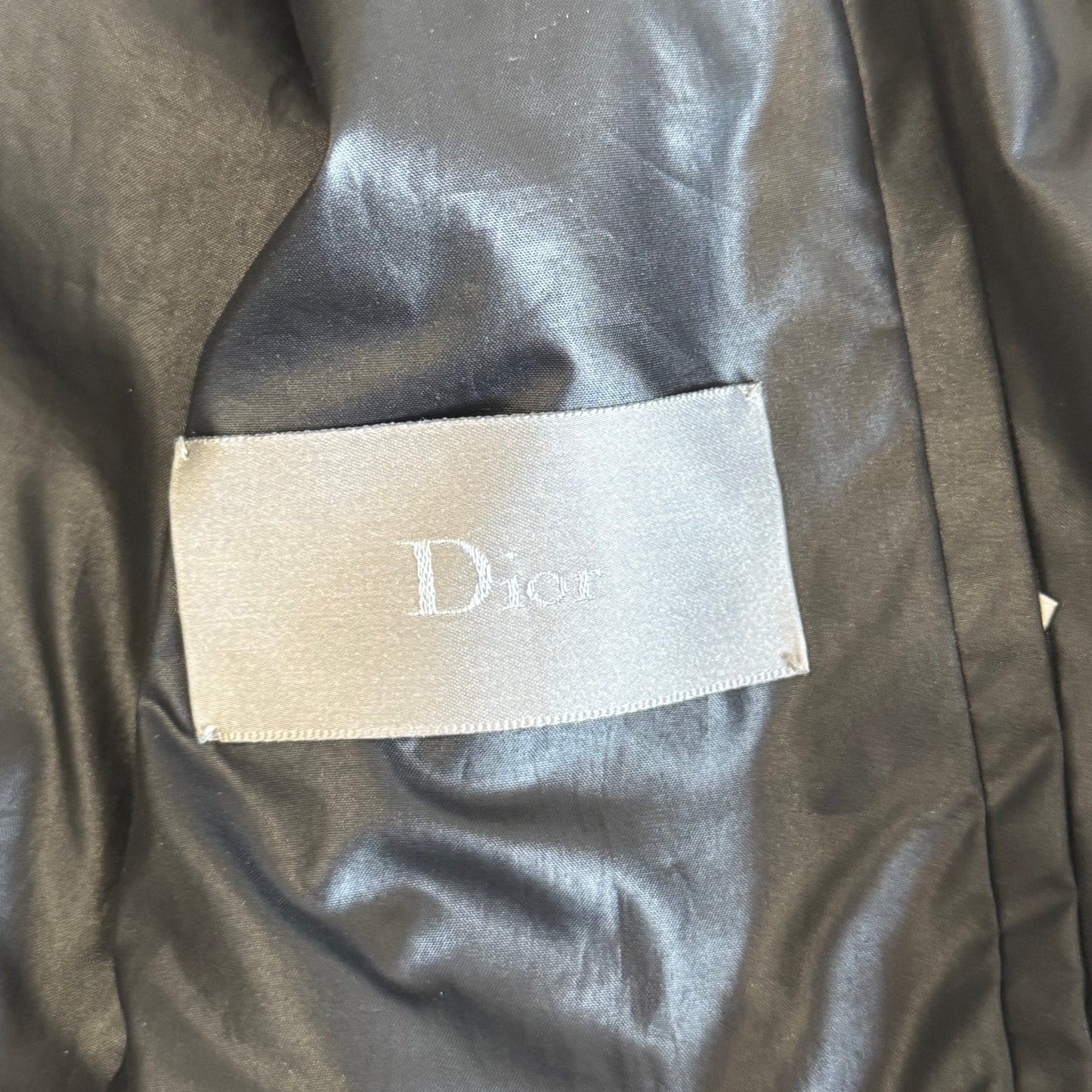 Dior Homme Nylon Varsity Jacket Sz 48