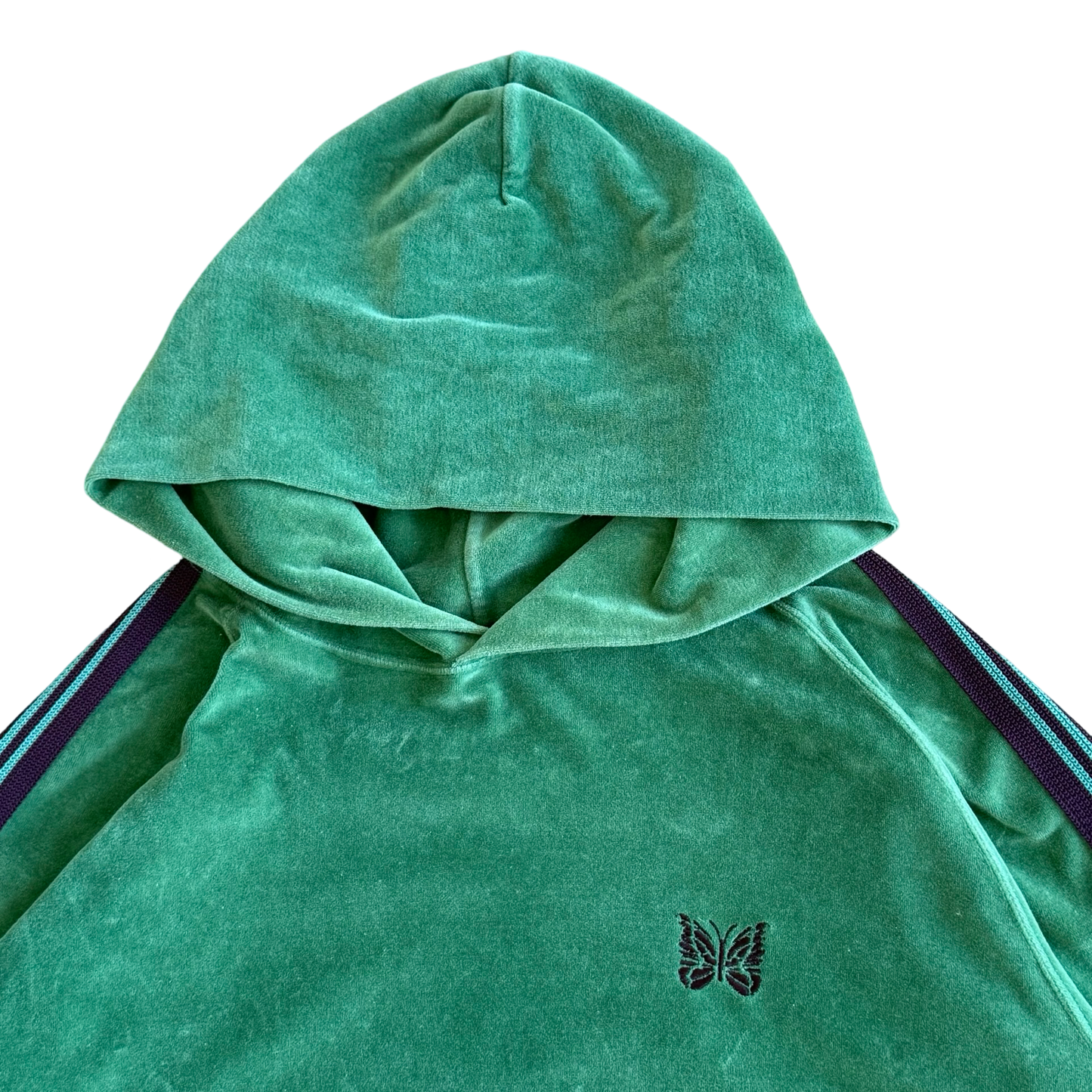 Needles Velour Hoodie Sz XL
