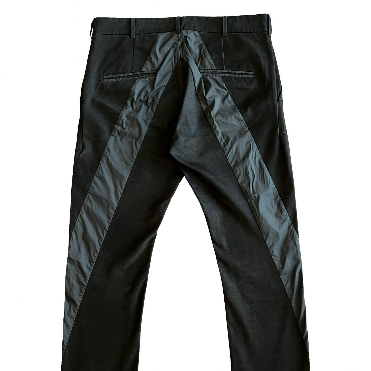 Rick Owens Nylon Paneled Trousers AW20 SZ S