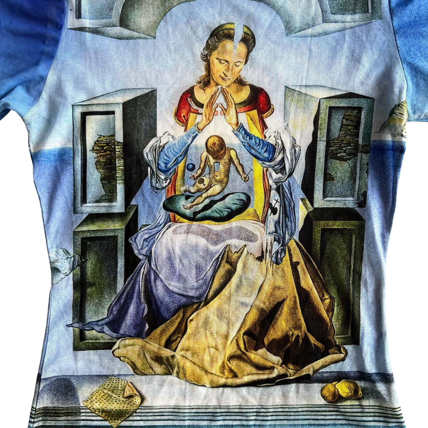 Jean Paul Gaultier’ ‘Surrealist Artwork’ Mesh Top