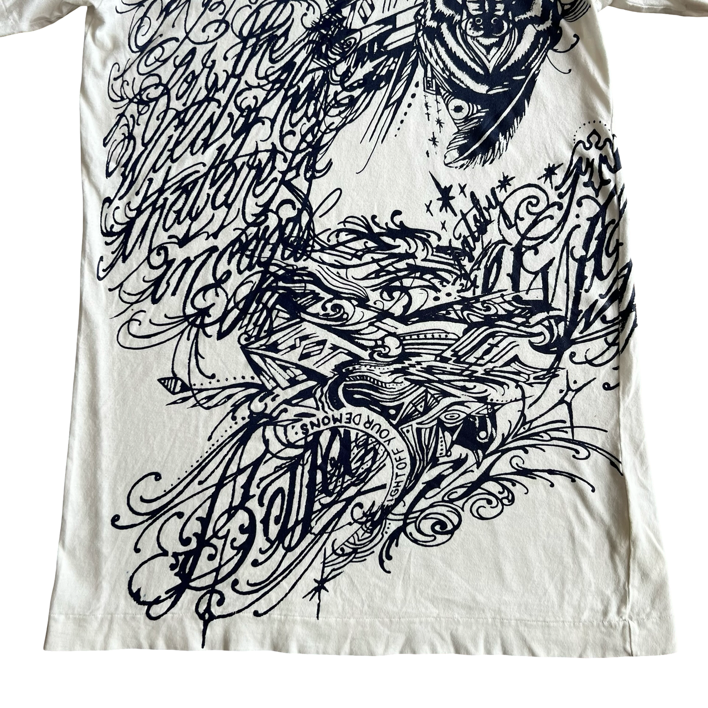 Comme des garçons Full Print T-shirt SZ Small