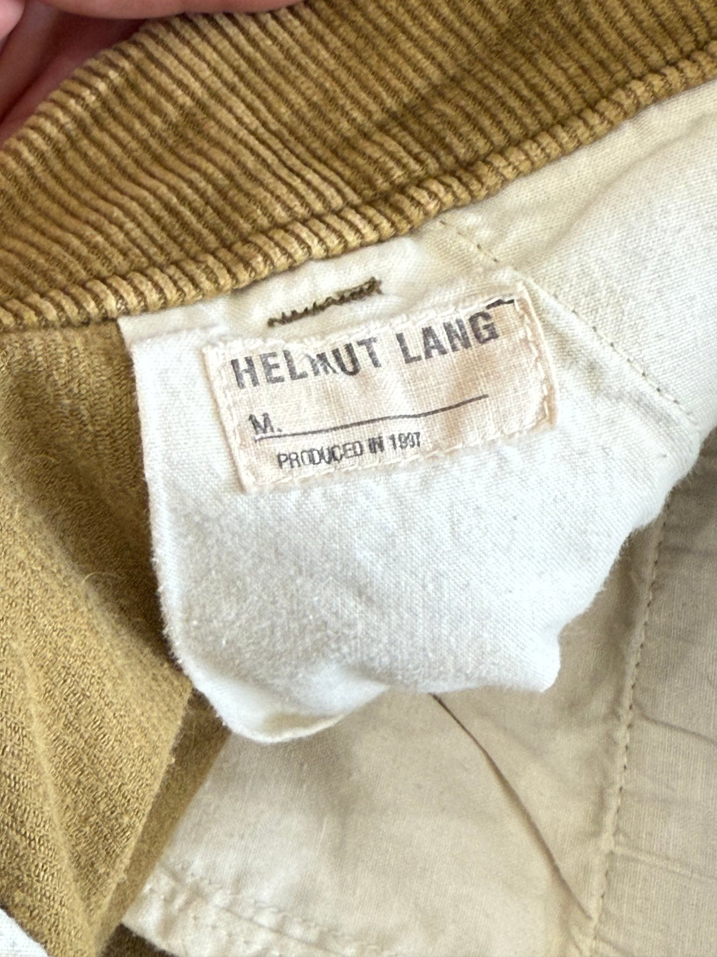 Helmut Lang Single Pocket Cargos 1997 Sz 46