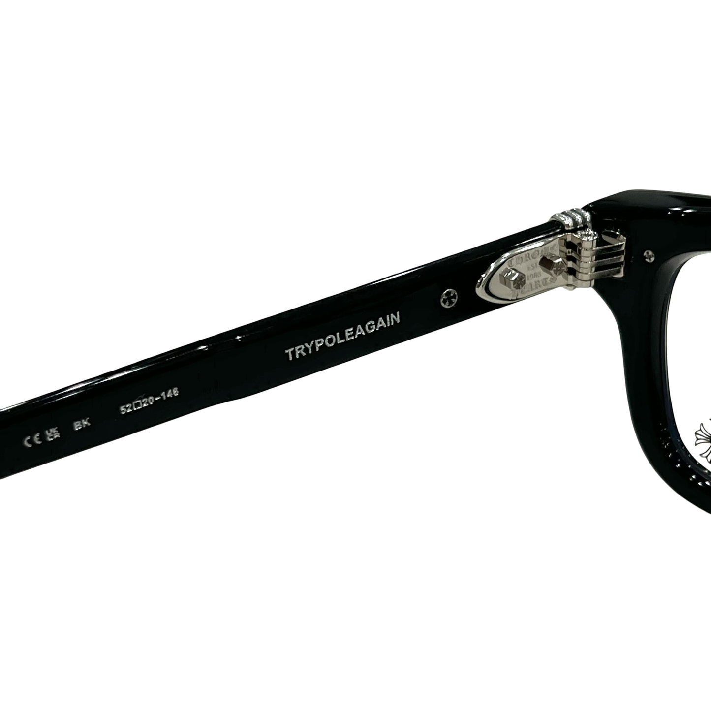 Chrome Hearts ‘Trypoleagain’ Glasses Black