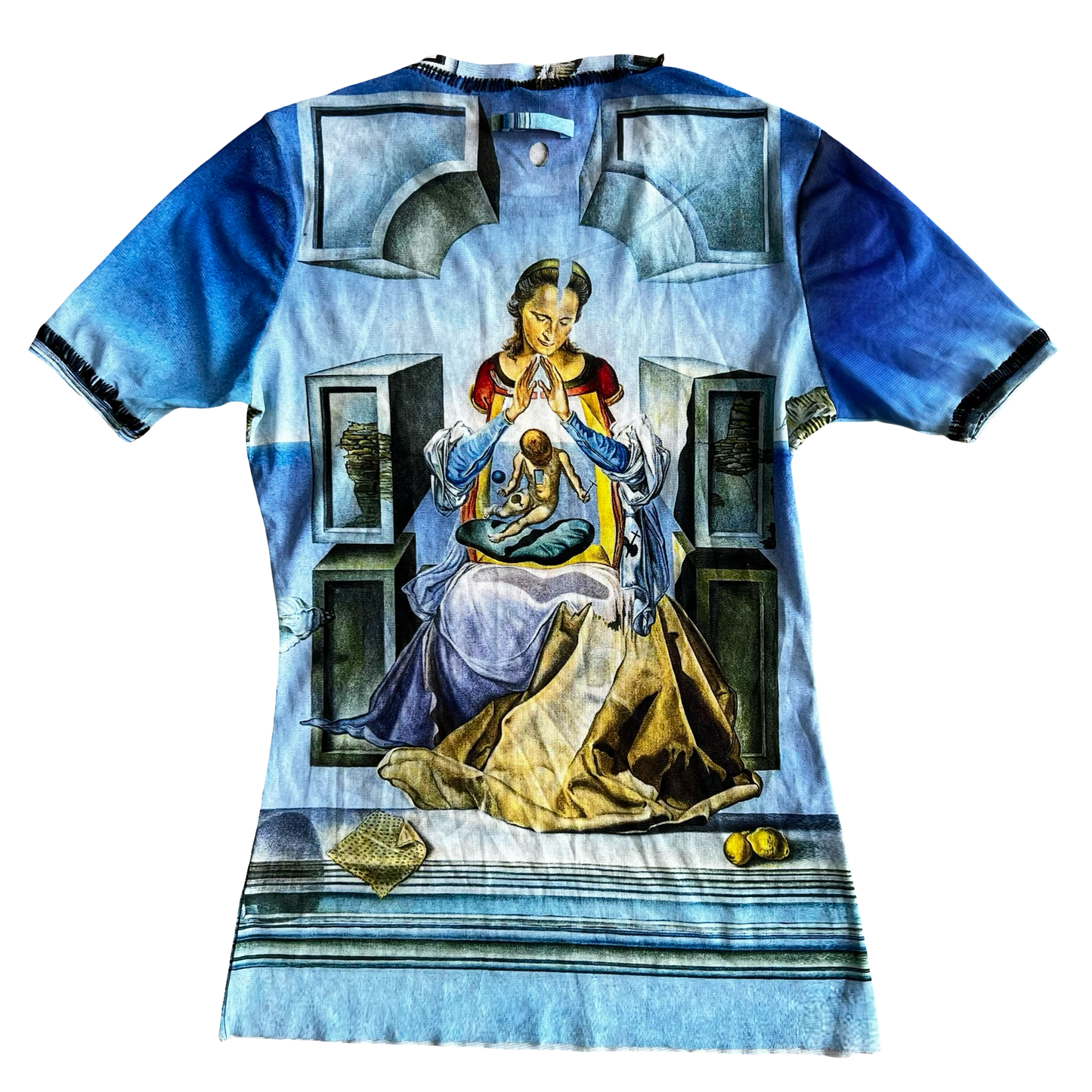 Jean Paul Gaultier’ ‘Surrealist Artwork’ Mesh Top