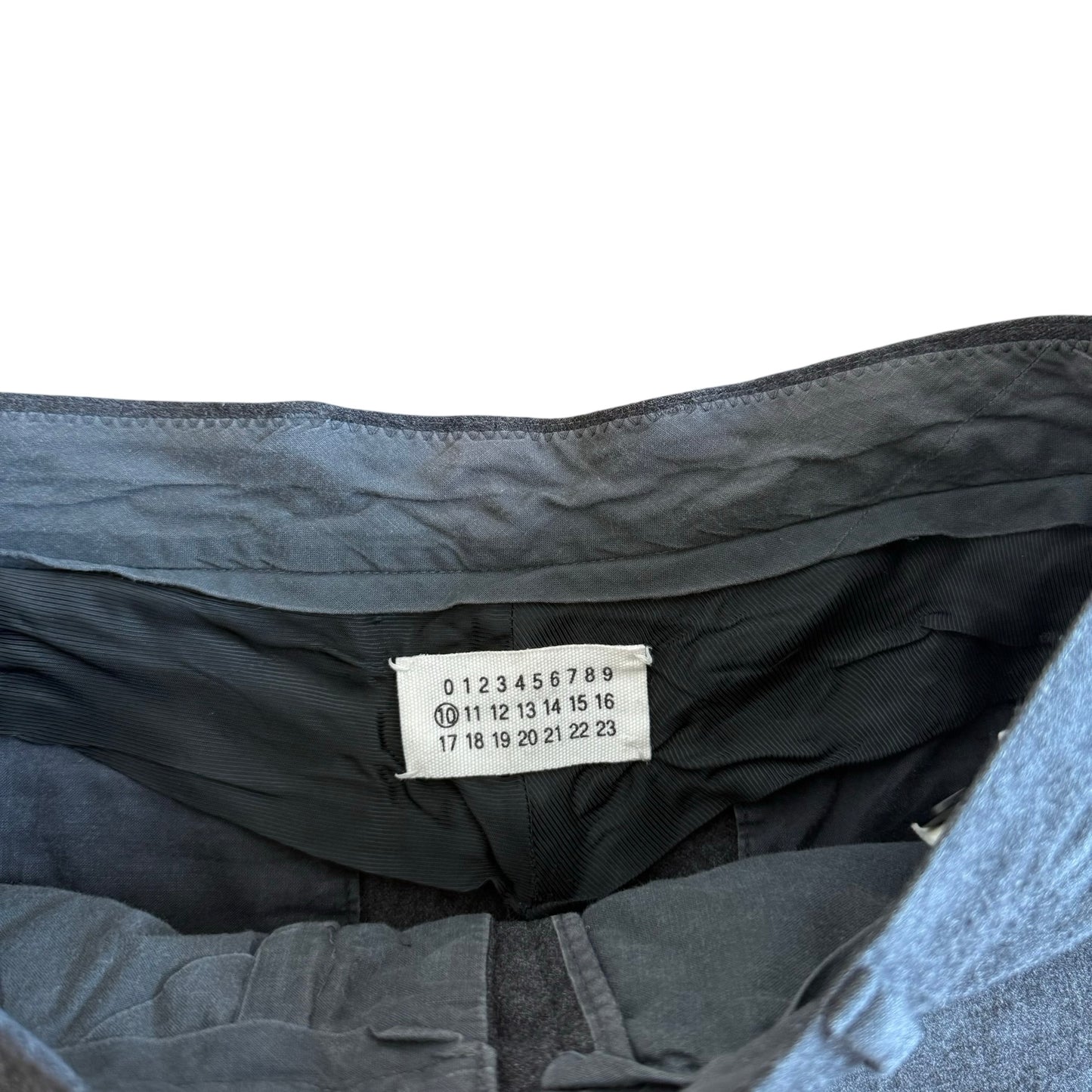 Margiela Line 10 wool Trousers Sz 48
