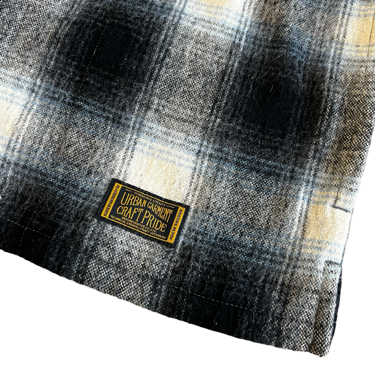 Neighborhood Wool Dayton Plaid Flannel SZ L