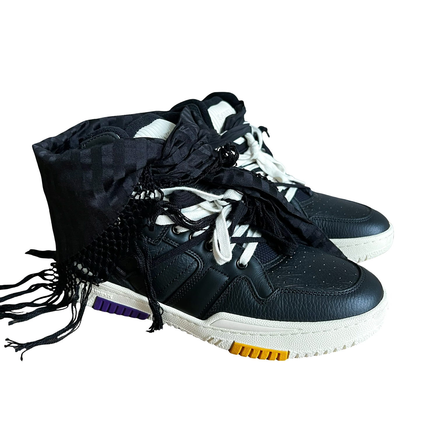 Saint Laurent Scarf Detail Sneakers Sz 45