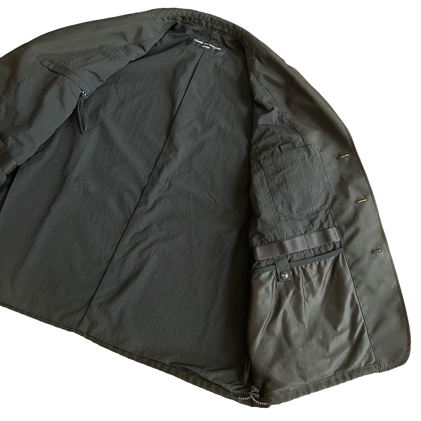 Comme Des Garcons Homme Ballistic Nylon Blazer AD2023 SZ XL