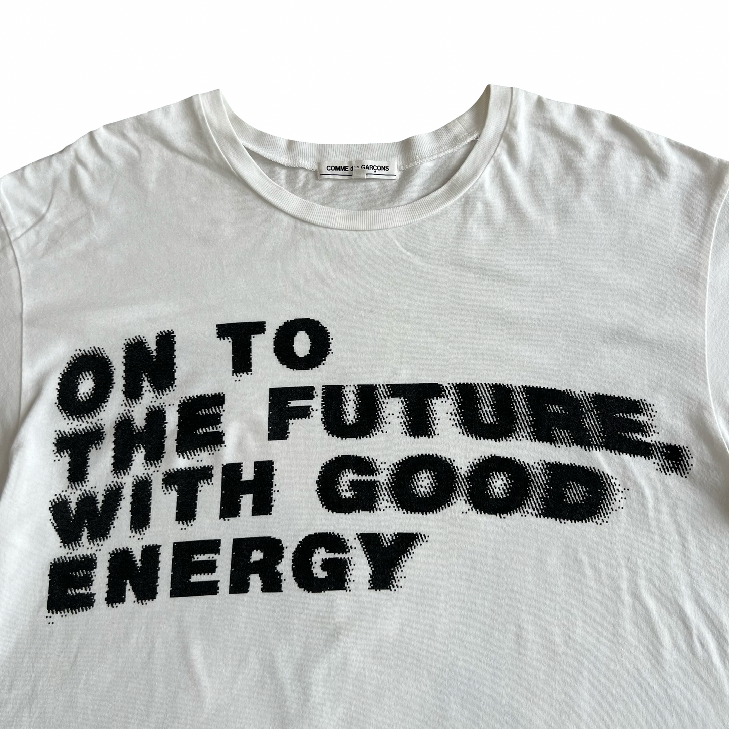 Comme des garçons ‘On to the Future With Good Energy’ SS20 SZ XL