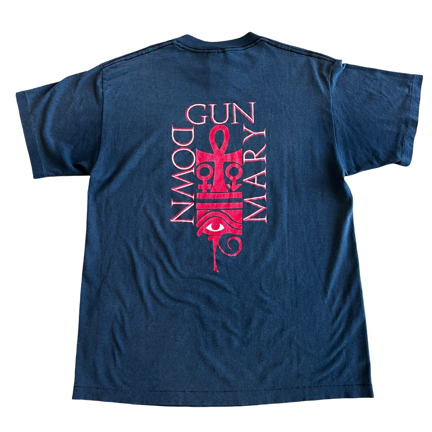 Vintage 1992 Gun Down Mary Punk Metal Obscure T-Shirt SZ XL