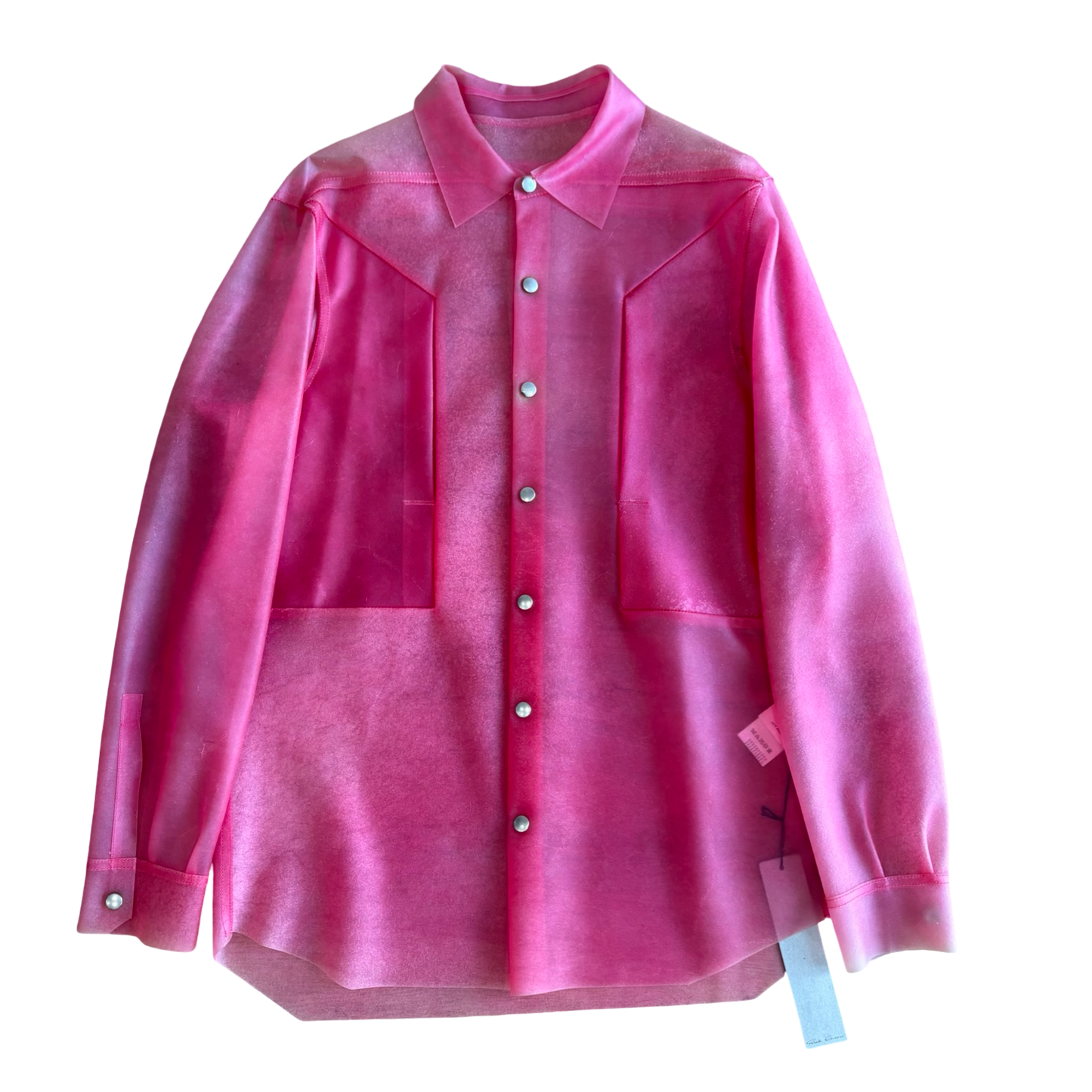 Rick Owens Sample Apparition Fogpocket Outershirt SZ 40