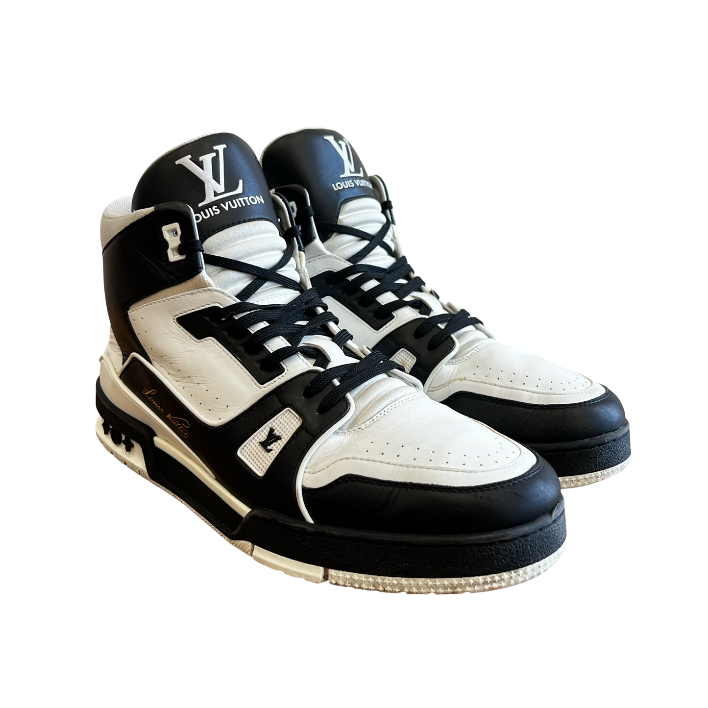 Louis Vuitton 408 Trainer High Top SZ 9.5