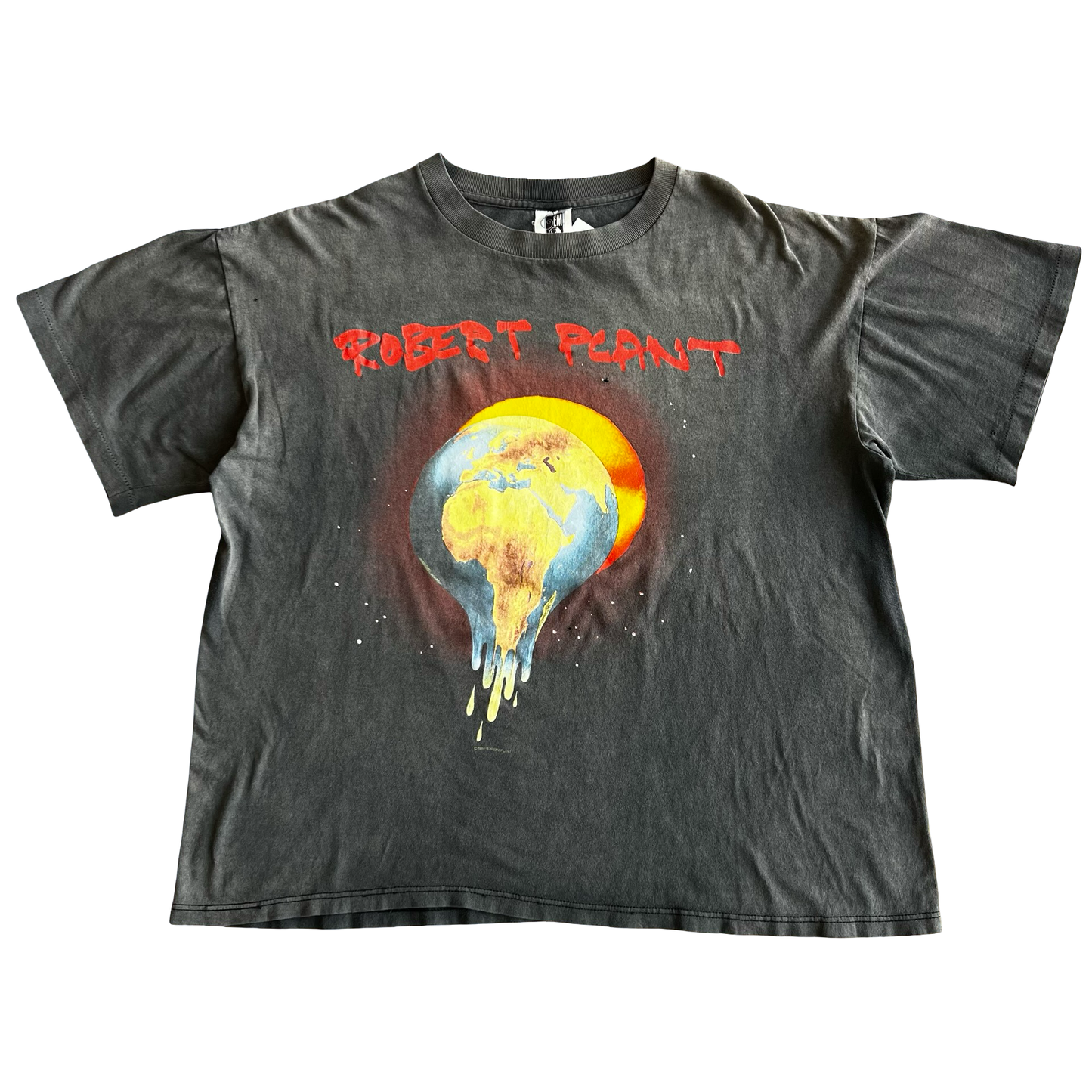 Vintage Robert Plant 1993 Fear Of Nations Tour T-Shirt SZ XL