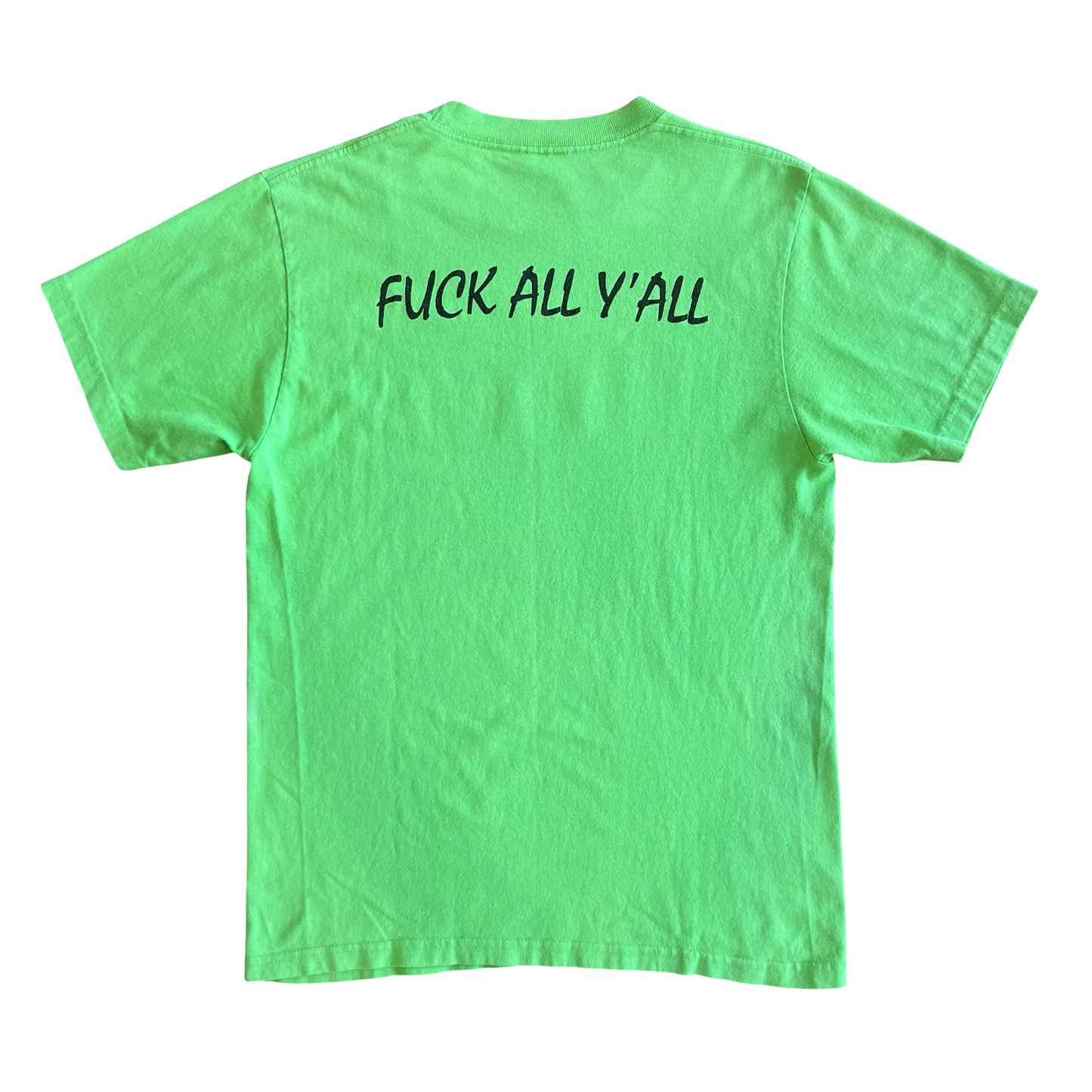 Supreme Green ‘Parental Advisory’ T-shirt AW08 SZ M
