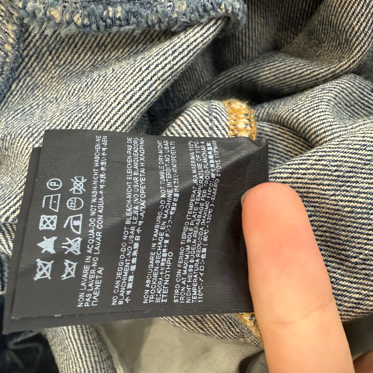 Saint Laurent Light Wash D01 Sz 34
