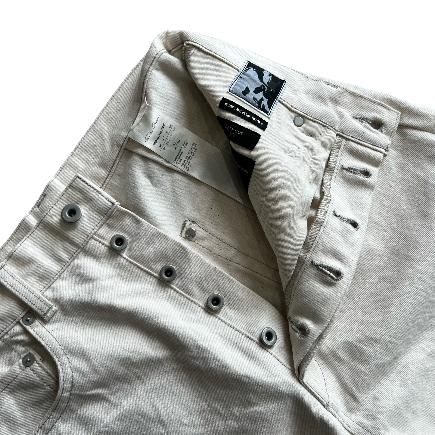 Rick Owens MIJ Geth Denim SZ 30